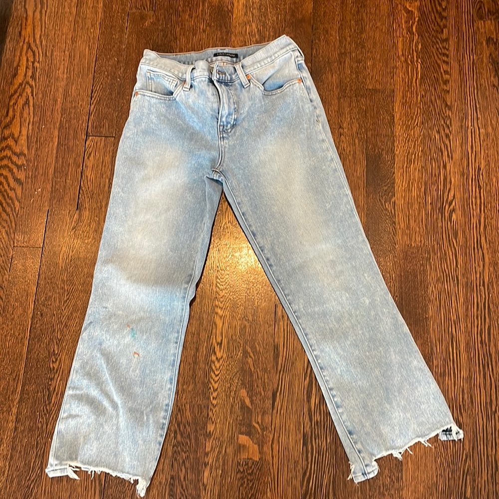 Lucky brand mid rise crop mini boot ava